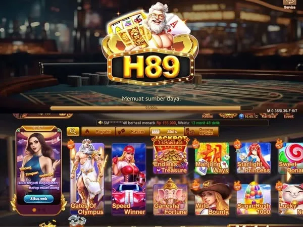 H89 2026 Slot Gacor RTP Tinggi