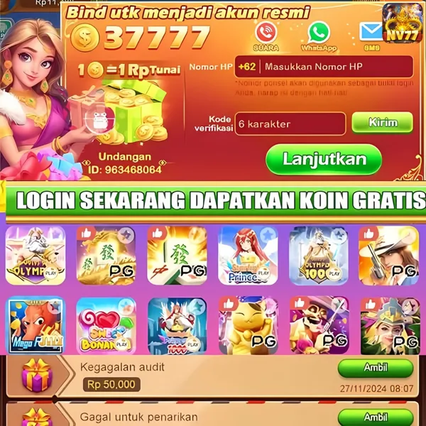 NV77 2026 Slot Gacor RTP Tinggi